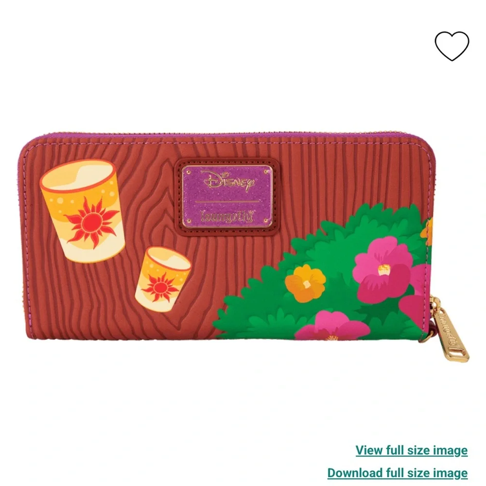 Loungefly Tangled Rapunzel Exclusive Books Mini Backpack & Wallet Set - Picture 11 of 15